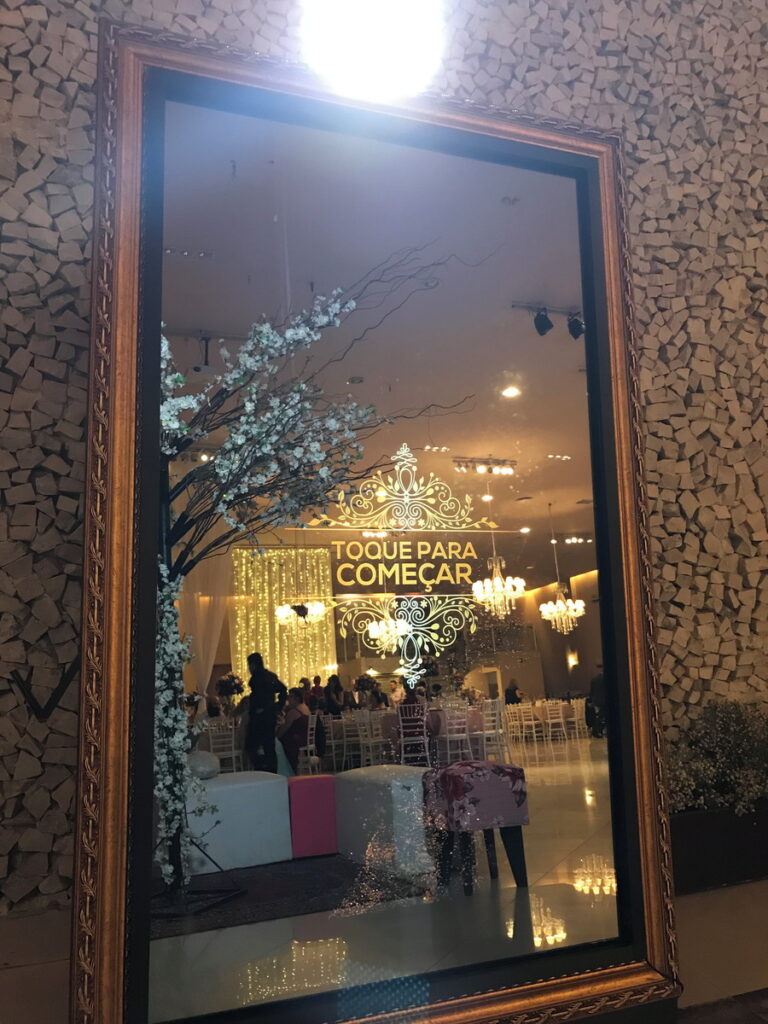 Espelho mágico - foto lembrança